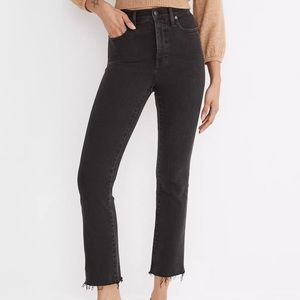 Madewell black Cali Demi boot jeans